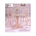 White Wash Drop Leaf Table