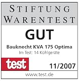 Produkt-Bild: Bauknecht KVA 175 Optima   K&uuml;hlschrank / A+ / 179 kWh / 85 cm hoch / 110 L K&uuml;hlteil / 16 L Gefrierteil / Test GUT