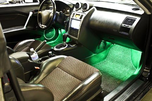 2003-2014 Honda Pilot Footwell LED Kit, Green