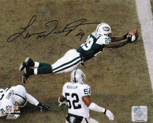 Autographed Leon Washington New York Jets 8x10 Photograph