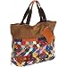 Amerileather Fleur Shoulder Bag (#1740-9) (Rainbow)