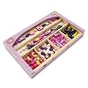 Melissa & Doug Happy Hearts Wooden Bead Set