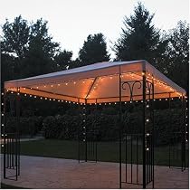 Outdoor Gazebo Lighting Set of 140 Lights