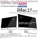 CRYSTAL VIEW DISPLAY FUNCTIONAL FILM (iMac 27-inch  ARSH Surface panel use / CV-ARSH-i27SPU, ����ᔽ�˝����E���� ARSH)