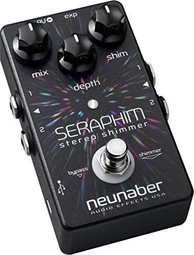 Seraphim Stereo Shimmer Pedal v2 with Buffered Bypass