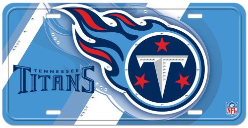 Tennessee Titans Street Flair Plate