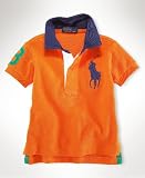 Ralph Lauren Baby Boy Short Sleeve Rugby Shirt