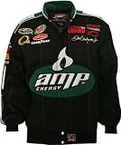 Dale Earnhardt Jr. #88 AMP Black Youth Cotton Twill Jacket