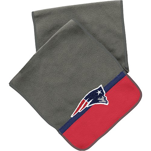 Reebok New England Patriots Colorblock Fleece Scarf