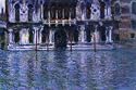 Venice Palazzo Da Mula Art Poster Print by Claude Monet, 36x24