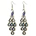 JEWELRIESHOP Retro Peacock Crystal Necklace Pendant Jewelry Vintage Style