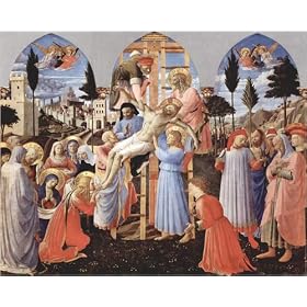 Descent from the Cross Art Print Poster by Fra Beato Angelico Guido di Pietro