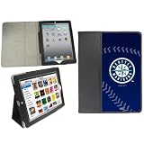 Seattle Mariners - stitch design on new iPad & iPad 2 Case by Fosmon