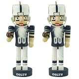 Indianapolis Colts Black 1-Stripe Knit Beanie
