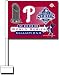 Philadelphia Phillies 2008 World Series Champions Car Flag