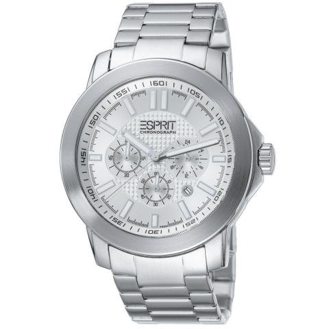 Esprit Herrenarmbanduhr moon glow silver 4442393