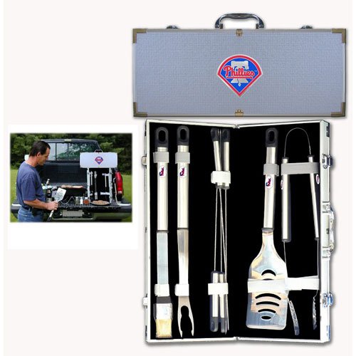 MLB Philadelphia Phillies 8 Piece BBQ Set