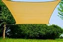 Idirectmart Square Sun Shade Sail 11 Feet 5 Inches
