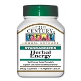 21st Century Herbal Energy Veg Capsules, 60 Count 21st Century Herbal Energy Veg Capsules, 60 Count