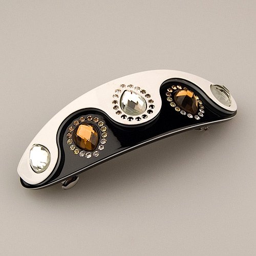 Enchante - Cubitas Morisot Collection (Hand-set Swarovski Crystals - Barrette)