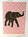 old school stationers bebe elephant letterpress note set of 10