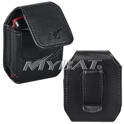 Contemporary Vertical Leather Case for LG Lotus LX600, Lotus Elite LX610, Motorola Karma QA1, Verizon Blitz, Samsung Gloss Strut Cleo SCH-U440