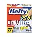 Ultra Flex Drawstring Tall Kitchen Bags, 13 gal, 1.1mil, White, 38 bags per box