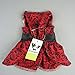 Fitwarm® Elegant Rose Bowknot Belt Dog Dress for Pet Cat Coat Vest Clothes, Medium