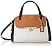 Anne Klein Lady Lock Satchel Top Handle Bag