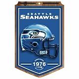 NFL Seattle Seahawks 11-by-17 Wood Sign Traditional Look