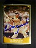 Bill Mazeroski Pittsburgh Pirates #39 1990 Baseball Legends Signed Baseball Card