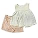 Infant & Toddler Girls Buff Tank Top Shirt & Pineapple Shorts Set Outfit 6-9m