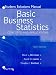 Student Solutions Manual for Basic Business Statistics: Concepts and Applications 10E