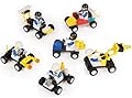 12 Race Car Building Blocks Construction Kits Vehicle Theme Party Favors Lot Set