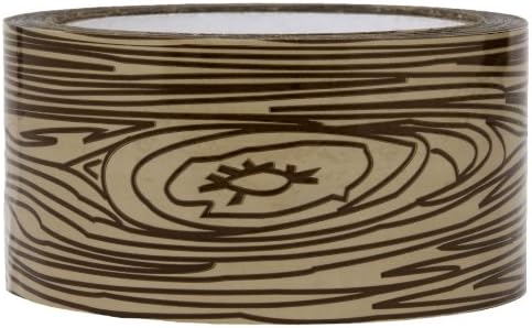 Faux Bois decorative packing tape