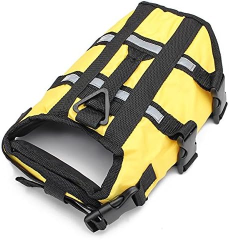 Pet Light Reflective Stripes Adjustable Life Jacket Dog Safty Swimsuit