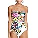 GWELL Women's One-Piece Swimsuit Monokini Push Up Padded Bikini Swimwear