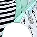 MIOIM Baby Girls Boys Long Sleeve Stripes Romper Bodysuit Jumpsuit Outfits Onesies