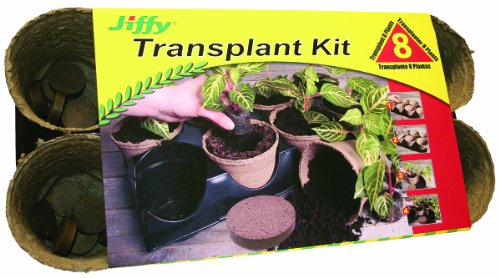Jiffy 5792 Pot 5 Transplant Kit