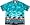 Top Quality Tropical Sea Life Bottom Border Hawaiian Aloha Shirt , 2XL