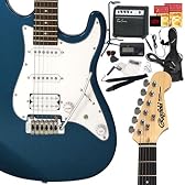Rayfield(レイフィールド) エレキギター RST-320 初心者入門スタンダードセット /メタリックブルー