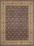 Nourison Zanibar Botanical Mushroom7.9-Feet by 10.1-Feet Polyacrylic Area Rug