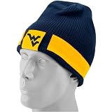 Nike West Virginia Mountaineers Navy Blue/Gold 2008 Sideline Reversible Knit Beanie