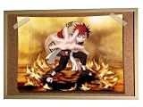 Naruto Gaara Anime Animated Coon Poster Print Size:16 x 12 (40 x 30 cm Approx)