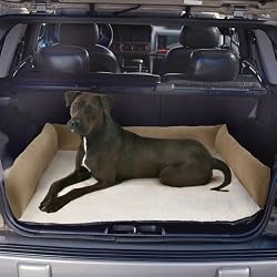 JLA Pets Crate Mate 42 by 36-Inch SUV Travel Pad, Khaki