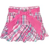 plaid sash skort