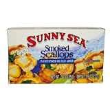 Sunny Sea Smoked Scallops, Eoc, 3 Ounce Cans (Pack of 24)