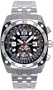 Torgoen Swiss Men's T07201 Pilot Computer Dual-Time Zone Stainless Steel Watch