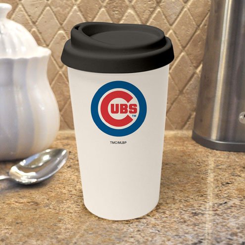 MLB Chicago Cubs Logo Travel Mug