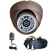 Electronics 480 TVL 1/3" Sony CCD Ir Dome Camera Vandal Armor with Free 12 V 500ma Regulated Camera Power Supply and 100ft Video Power Cable VD6HKC 1OE REVIEWS